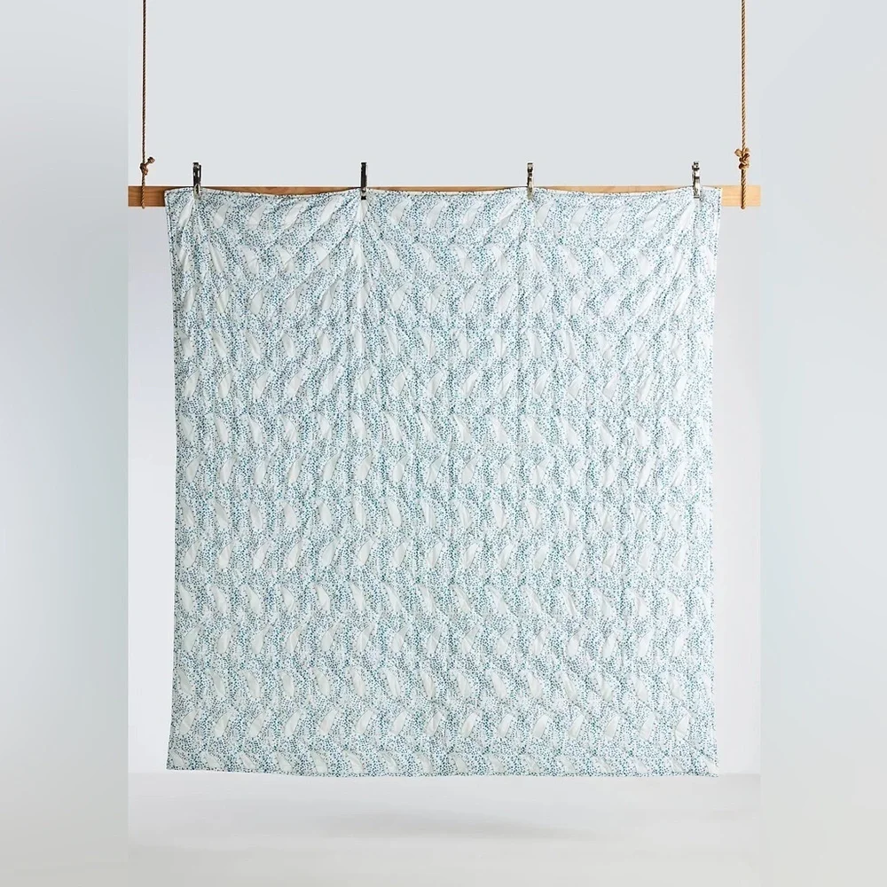 Anthropologie Ady Organic Cotton Quilt Size Full NWT